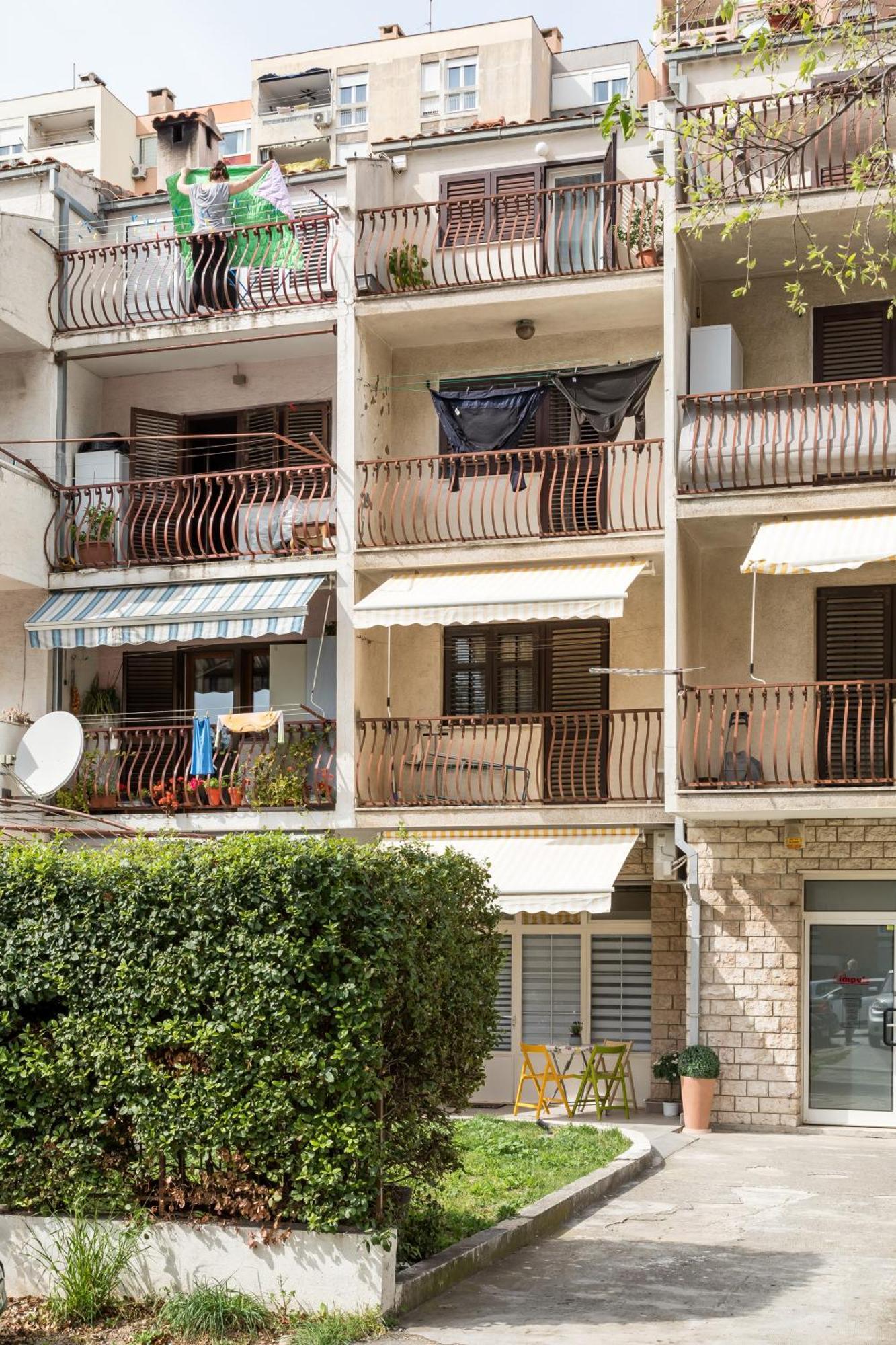Apartment Modern Studio Near Znjan Beach Spalato Esterno foto